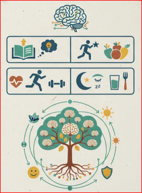 Brain health research visual